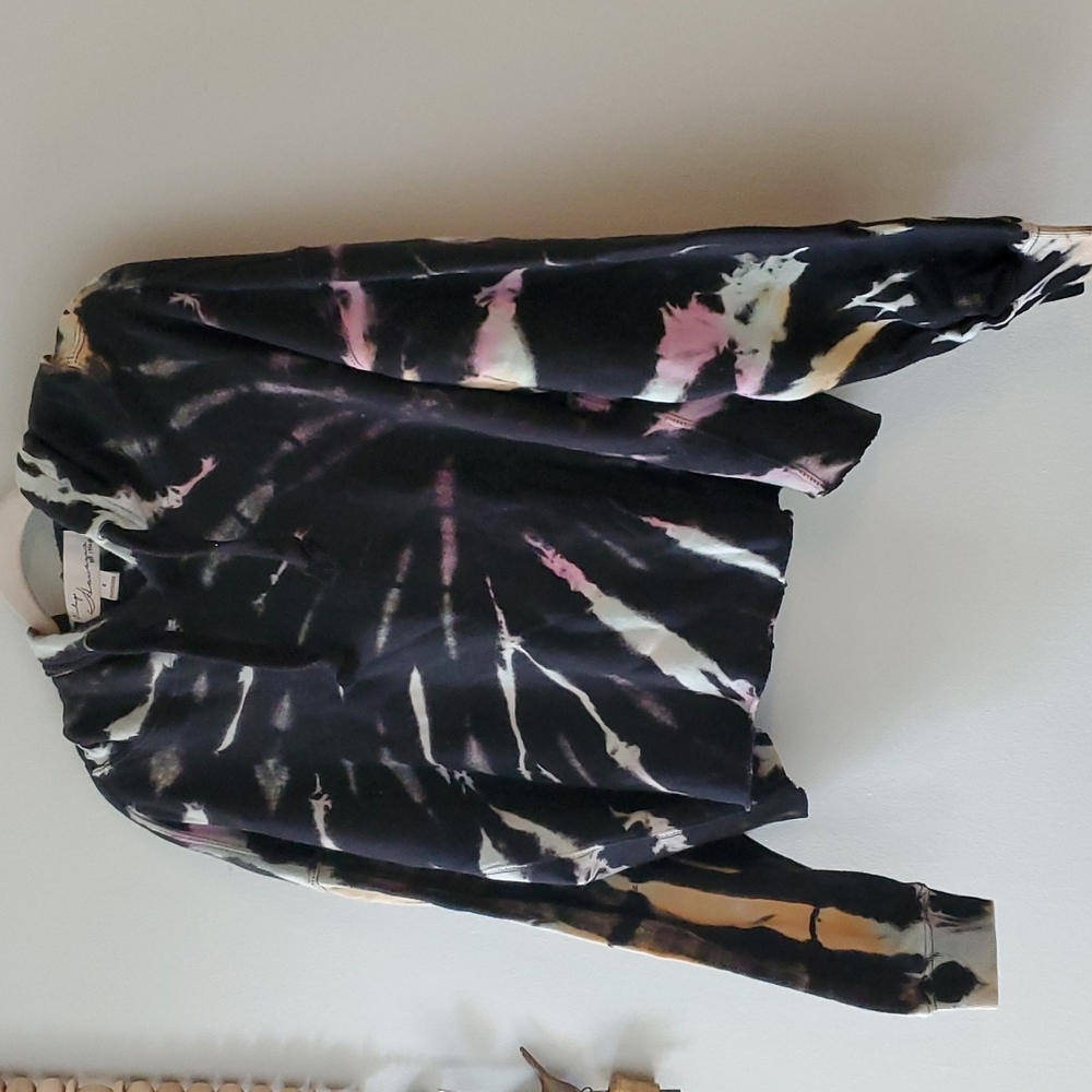 Vintage Havana Cropped Hooded Sweatshirt